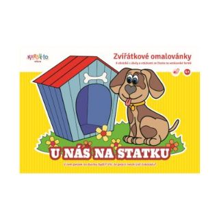 Obrázek z Zvířátkové omalovánky - U nás na statku 